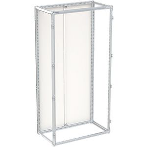 Kast alleen met achterwand 4PW/14GU/D6 RAL7035