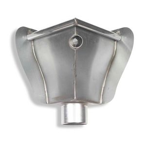 RHEINZINK walsblank vergaarbak Haarlem 80mm hoekmodel