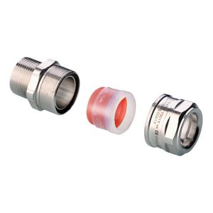 Kabelwartel ATEX EX-d/EX-e mess vern high temp 2NPT 33-45mm