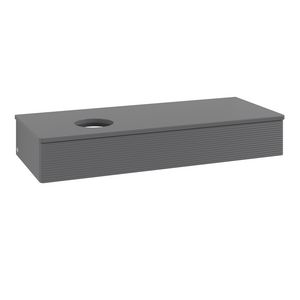 Wastafelonderkast Antao 1200x190x500mm Antr. Matt Lacquer L11110GK