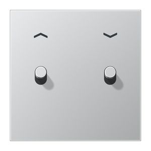 Afdekking LS1912 alu.2x hevel jal.cylinder