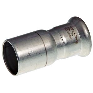 Insteekverloopsok Xpress RVS 304L(1.4301) 22x28mm spie R2407
