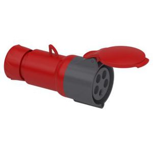 Koppelcontactstop 3P+N+A 16A 380-415V AC 6h IP44 PratiKa