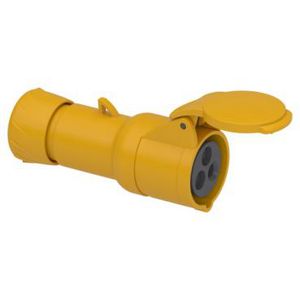 Koppelcontactstop FAST 2P+A 16A 100-130V AC 4h IP4 PratiKa