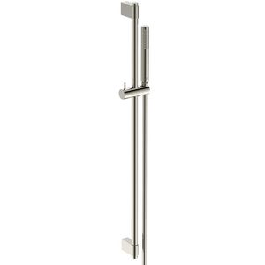 glijstangcomb 90cm 1 straalsoort staafhanddouche silver storm (rvs look) A7