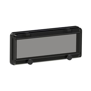 Klapvenster 12E PCE IP67 zwart