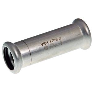 Schuifsok / reparatiekoppeling Xpress RVS 304L(1.4301) 35mm R2403