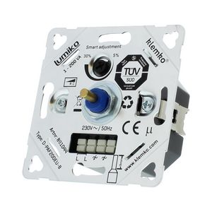 Universele leddimmer faseafsnijding tussen 1-200W EU 8mm