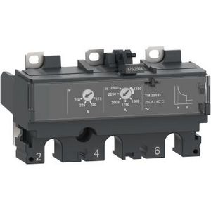 Trip unit NSX250 AC 3P3D 160A TMD ComPact