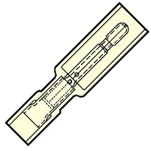 Kist a 100st. Vol. geisoleerde micro rondst. 2mm 0,1-0,5mm²