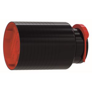 ComfoCase TVA ventielaansluitstuk enkel recht, Ø125mm /1xØ90mm RLC L=160mm