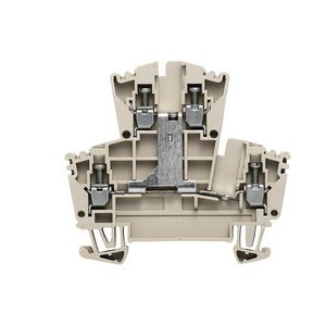 Klemrail d.beige 2.5mm² 40 1022300000