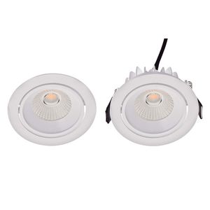 LED Spot Round Flat 80mm 750lm 827 PH C WH