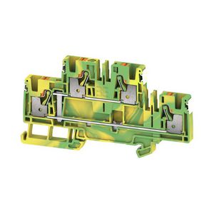 Aardklem PE PUSH IN groen/geel 4mm² 800V 2675200000 VVE=50