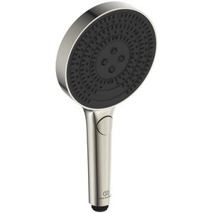 Handdouche 130mm 3 functies silver storm (rvs-look) Idealrain