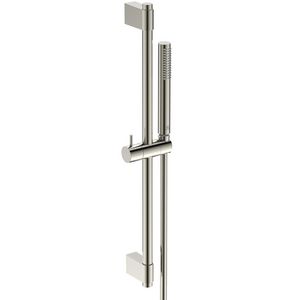 glijstangcomb 60cm 1 straalsoort staafhanddouche silver storm (rvs look) A7