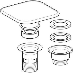 Afvoerdeksel voor wastafel 595765000