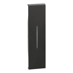 Toets standaard zwart 1 module LivingNow