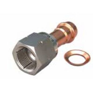 Flare koppeling Maxipro herbruikbaar 1/4" m. RVS wartel 1/4" VVE=4