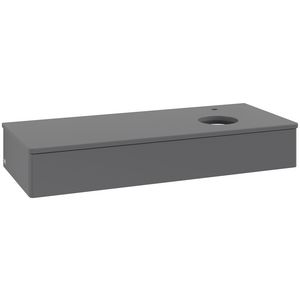 Wastafelonderkast Antao 1200x190x500mm Antr. Matt Lacquer L12050GK