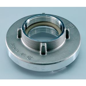 Aansl.st lm STZ 81mm 2" bi.draad met rubberdichting