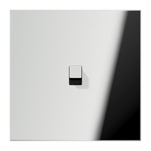 Afdekking LS1912 glans chroom 1x hevel kubus