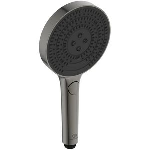 Handdouche 130mm 3 functies magnetic grey Idealrain