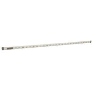 ALU schuifrooster Bold Line 750x20mm wit