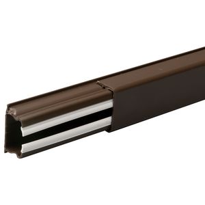 Lengte a 2m. Goot 20x12,5 bruin DLPlus VVE=60