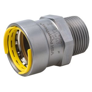 PowerPress Gas overgangskoppeling FM 1/2"xR1/2" VVE=10