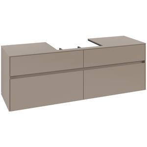 Wastafelonderkast Collaro 1600x548x500mm Taupe C025B0VM