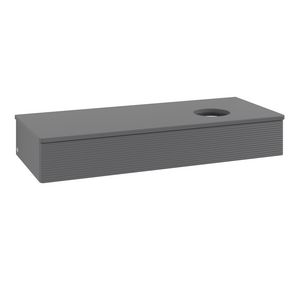 Wastafelonderkast Antao 1200x190x500mm Antr. Matt Lacquer L12110GK