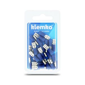Blister a 25st. geisoleerde vlakstekerh 4,8x0,5mm 1,5-2,5mm²