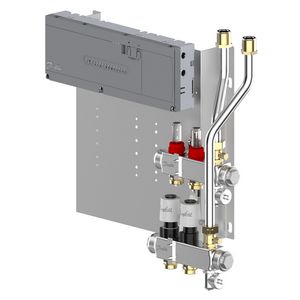 LTV-verdeler vloerverwarming Icon2 Prefab set 2-groeps RVS