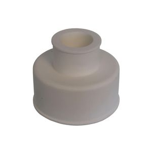 Manchet 28mm recht Wit TPE 48mm pijp VVE=5