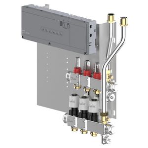 LTV-verdeler vloerverwarming Icon2 Prefab set 3-groeps RVS