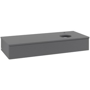Wastafelonderkast Antao 1200x190x500mm Antr. Matt Lacquer L12150GK
