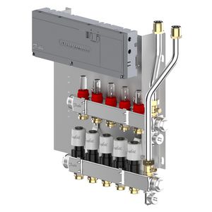 LTV-verdeler vloerverwarming Icon2 Prefab set 5-groeps RVS