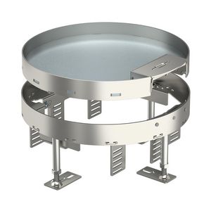 Ronde cassette snoeruit. Ø275mm rvs A2 1.4301