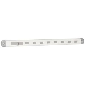 ALU schuifrooster Bold Line 300x20mm wit