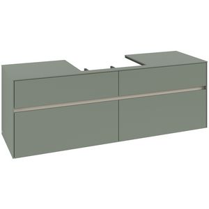 Wastafelonderkast Collaro 1600x548x500mm Soft Green C025B0AF