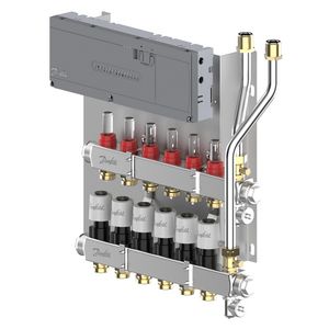 LTV-verdeler vloerverwarming Icon2 Prefab set 6-groeps RVS