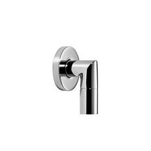 Meta 02 wandaansluitbocht platina mat 1/2 aansl. 3/8
