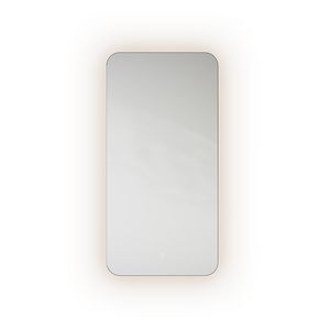 Spiegel A-Line Rounded Rectangle indirecte led-verlichting dimbaar 3000K 500x1000mm