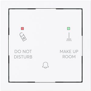 Pulsdrukker bel DND/MUR art-wit 24V