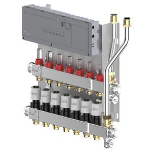 LTV-verdeler vloerverwarming Icon2 Prefab set 7-groeps RVS