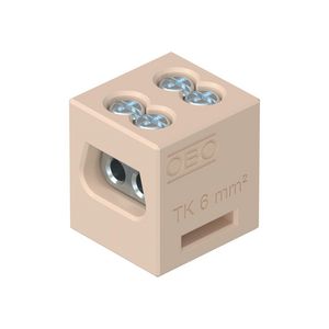 Keramiekklem dubbel voor FireBox T 6mm² VVE=5