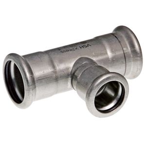T-koppeling verlopend Xpress RVS 304L(1.4301) 76,1x54x76,1mm R2415 VVE=2