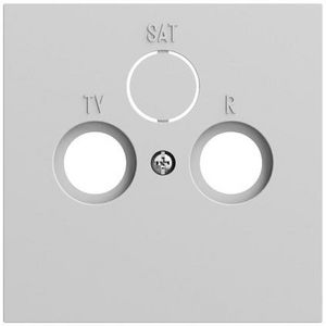 Afdekking coax.antenne-CD System 70 gris m(gel.)