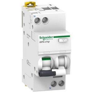 Aardlekautomaat 1-polig + Nul 20A/30mA C-Karakteristiek Type iDPNa